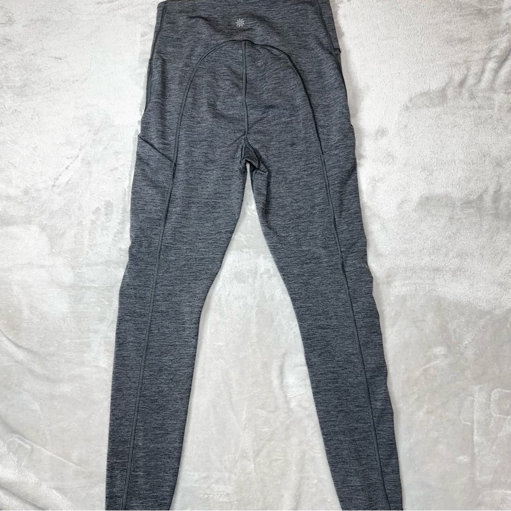 Athleta Ultimate Stash Pocket 7/8 Tights Sz‎ XS Gray - Picture 5 of 10